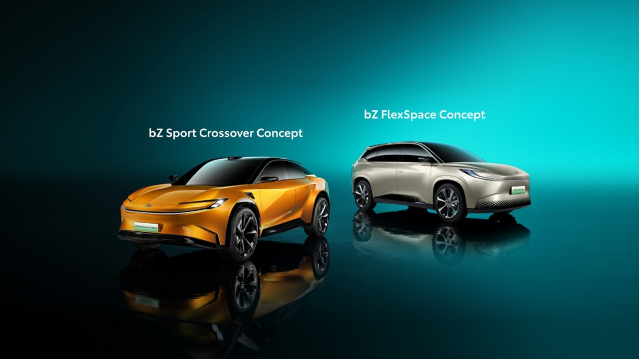 bZ Sport Crossover Concept oraz bZ FlexSpace Concept